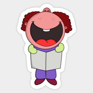 Carol Singer Sticker